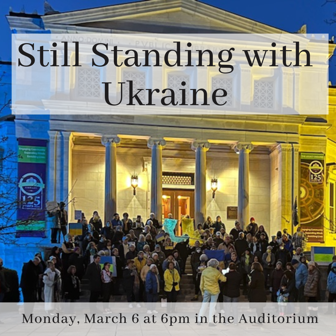 Still Standing With Ukraine Blackstone Library